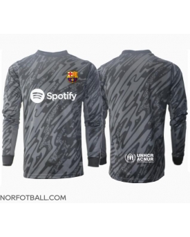 Billige Fotballdrakt Barcelona Keeper Replika Tredjedrakt 2024-25 Langermet